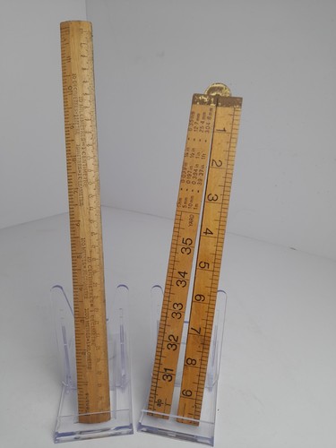 Vintage boxwood brass 2 fold - vintage,