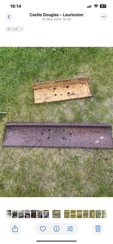 Caterpillar d4d track plates - caterpillar,