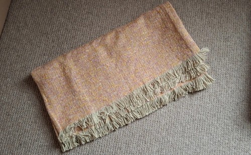 Vintage throw blanket - blanket, handmade