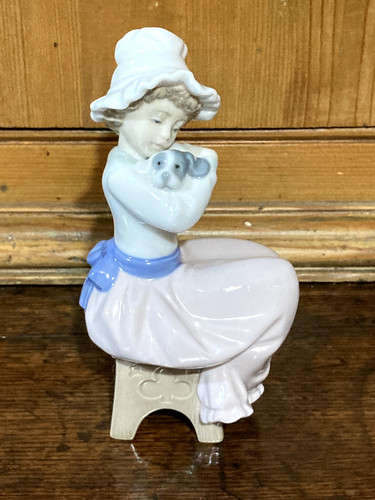 Vtg ceramic lladro nao - ceramic,