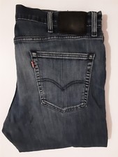 OO48-Levi’s 511 BLUE Denim Jeans. W38/L32, USED CONDITION OLD AGEDENT!
