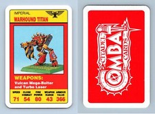 Warhound Titan - Imperial - Epic Battles 1991 Citadel Combat Card