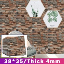 50X 3D Tile Brick Wall Sticker