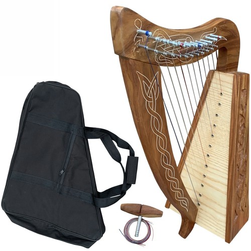Irish celtc harp - irish, 12