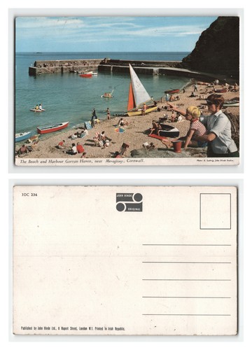 Postcard the beach and - the,