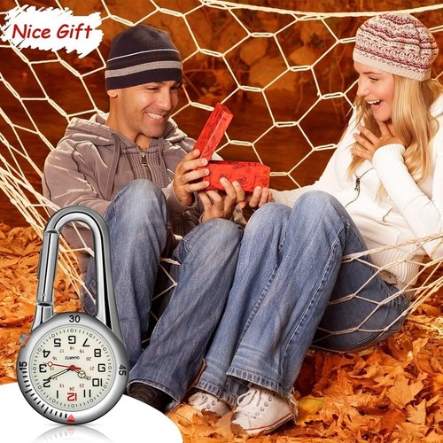New clip carabiner fob - clip-on,