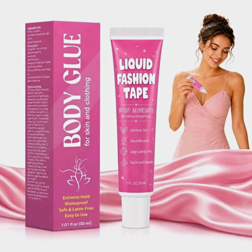 Liquid fashion tape - liquid, body