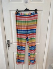 Missoni Mare Zigzag Crochet Women’s Multicoloured Beach Trousers IT 44 UK 8-10