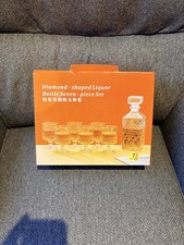 Diamond Shaped Liquor Bottle 7