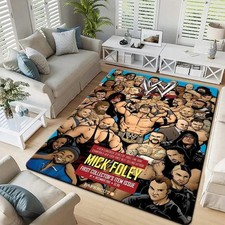 Wwe Raw Carpet Living Room Bedroom Sofa Rug Door Mat 9