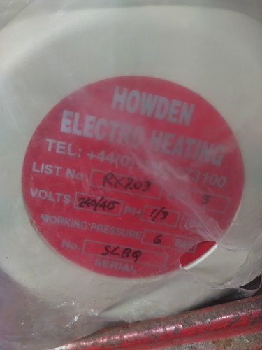 Howden 3kw immersion heater - immersion,