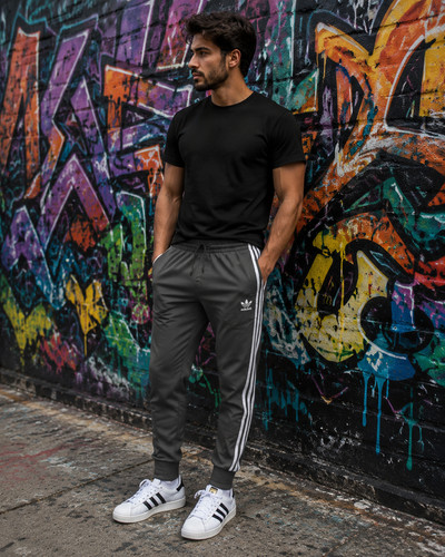 Adidas mens tracksuit bottoms - adidas,