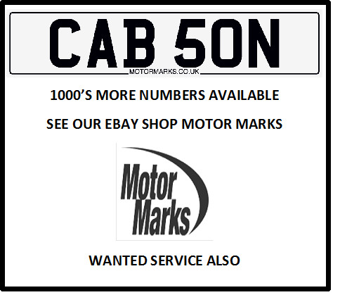 Cab 50n cherished - cab, plate