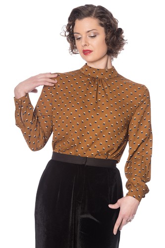 Women tan vintage retro - women's,