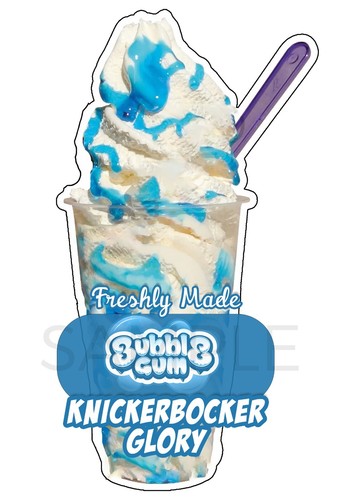 Ice cream van - , sticker