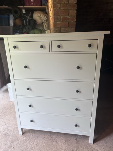 Ikea hemnes white drawer - ikea, 6-drawer