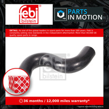 Radiator Hose fits PEUGEOT 206 1.4 1998 on Coolant 1343Z2 Febi Quality New