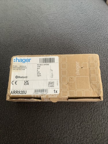 Hager arr920u afdd rcbo 20a - arr920u,