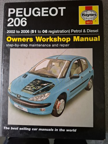 Haynes 4613 peugeot 206 - haynes,