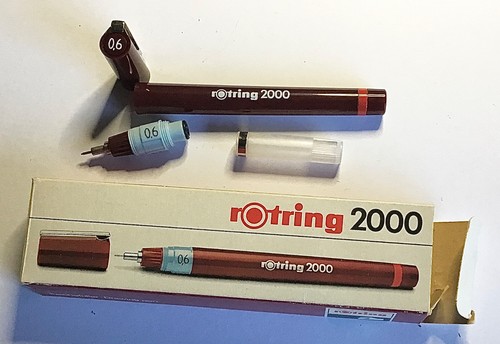 Rotring boxed isograph - boxed, 0.6