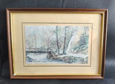 David Skipp Framed Watercolor