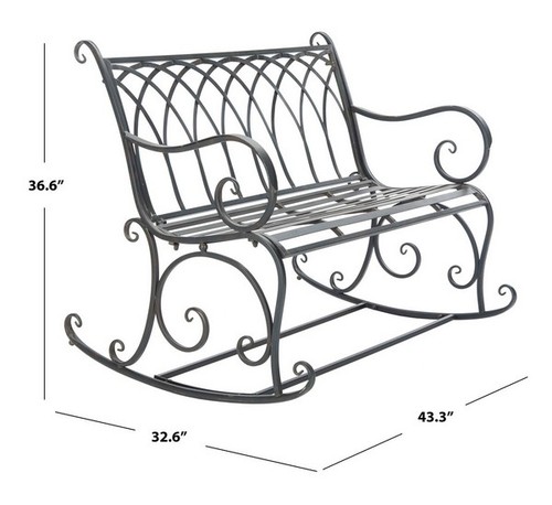 Safavieh ressi rock bench - rock,