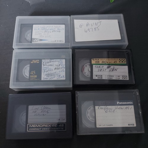 Vhs tapes mixed - 6,