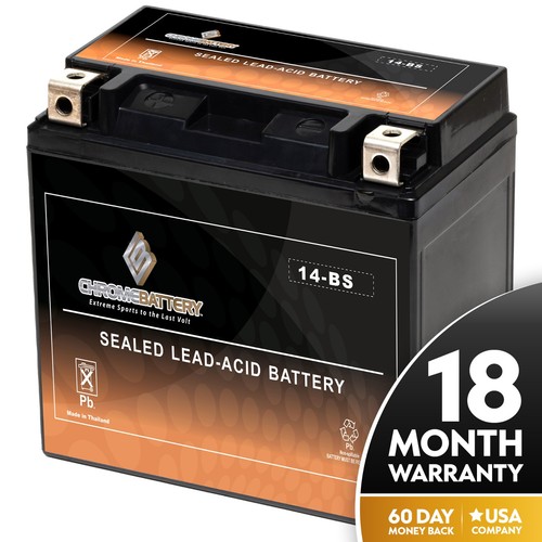 Ytx14 motorcycle battery - ytx14-bs,