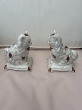 Pair Of Vintage Porcelain Cats
