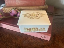Lovely  Aldridge Pottery Co ( Longton) Ltd Trinket Box