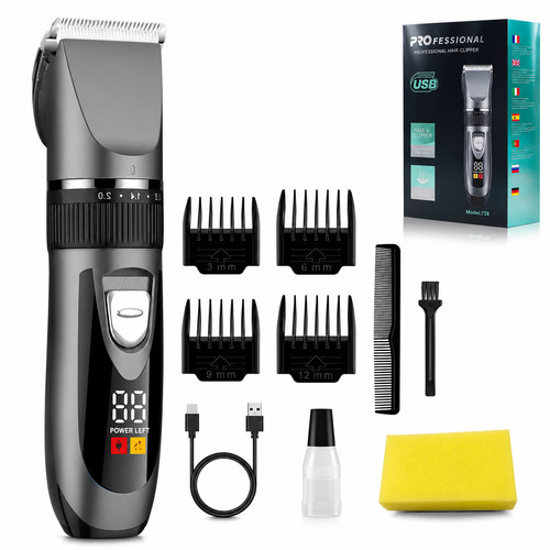 Cordless hair clippers for men - cordless,