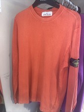 Long Sleeve Red Stone Island
