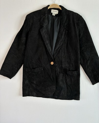 Vintage cedars black suede - vintage,