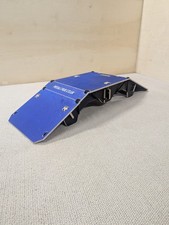 MTB Ramp BLUE - BMX Scooter Bike Ramp Bike Ramp TableTop Small Portable folding