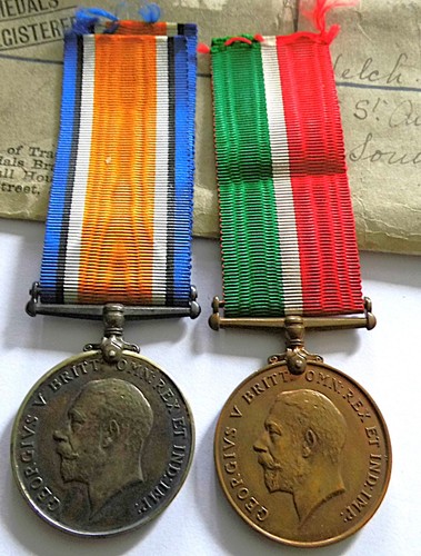 Ww1 pair mercantile marine - mercantile,
