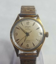 Vintage Rotary 21 Jewels Calendar Rotamatic Men's Mechanical Watch