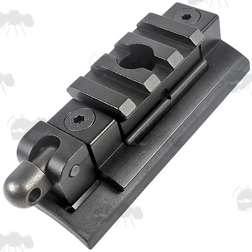 Adjustable angle rifle forend - adjustable,