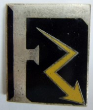 LIGHTNING Military Badge Navy