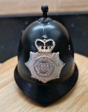 United Kingdom Police Officers Helmet Ornament, Metal Was A Bell Missing Clapper