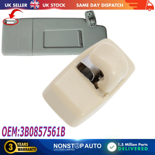 Front sun visor hook - front,
