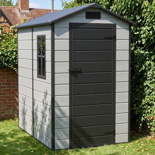 4x6ft plastic garden storage - 4x6ft,