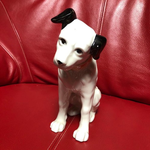 Victor nipper dog - dog, ceramic