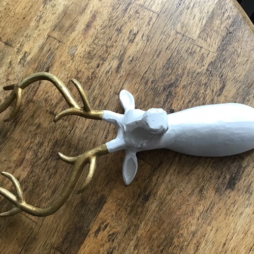 Metal hanging deer - metal, cm