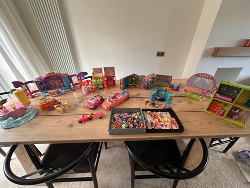 Large used polly pocket bundle