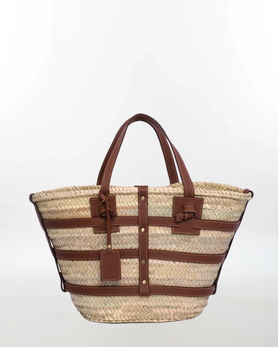 French girl straw - girl, tote