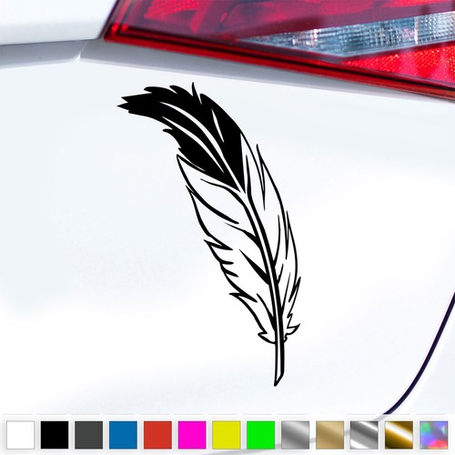 Feather sticker decoration - feather,