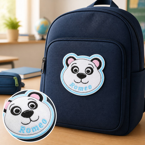 Personalised panda embroidered - personalised,