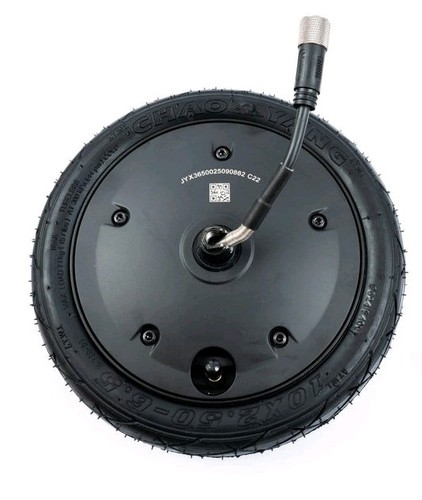 Rear wheel motor - tyre, for
