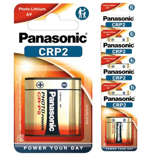 Panasonic crp2 6v lithium - x,