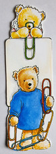 Teddy Bears Bookmark Prue Theobalds Paper Clip Paper Note Lover SHAPED